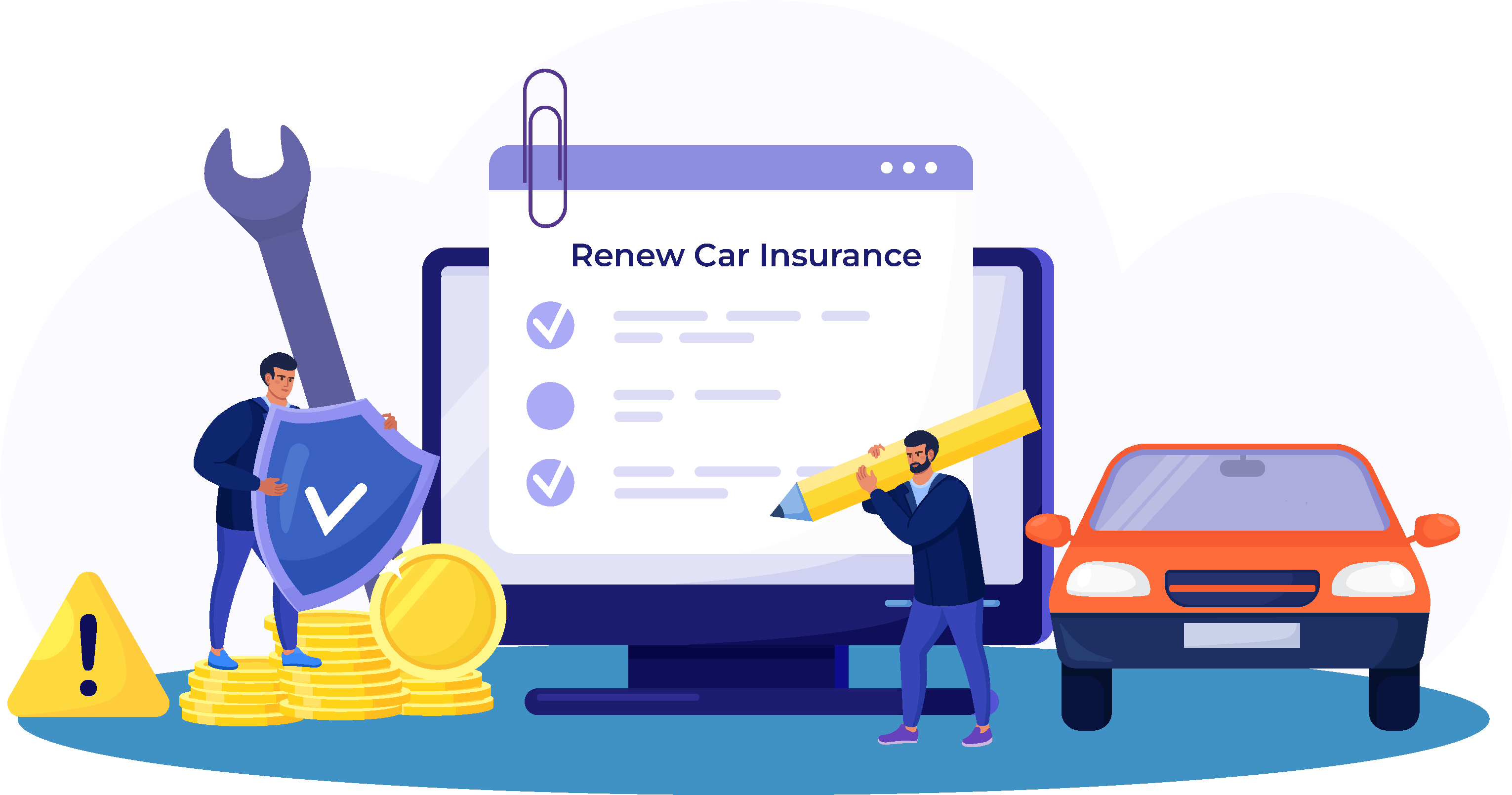 renew car insurance online